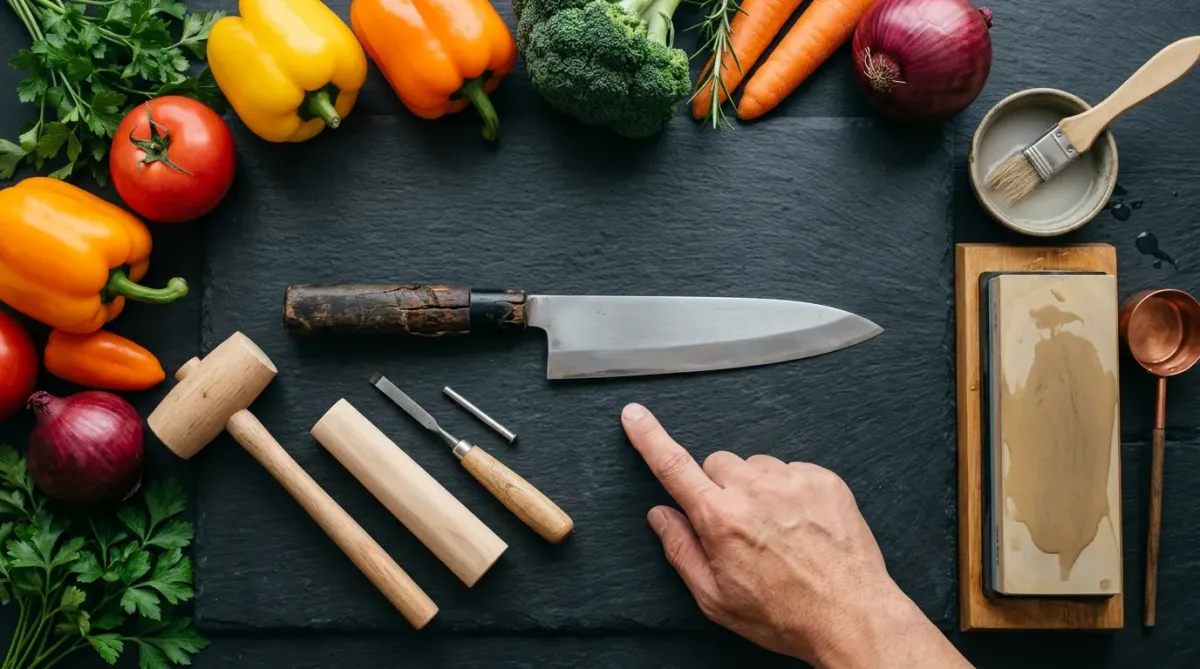 包丁の柄交換の基本