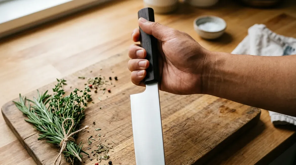 包丁の柄の修理が必要なサイン