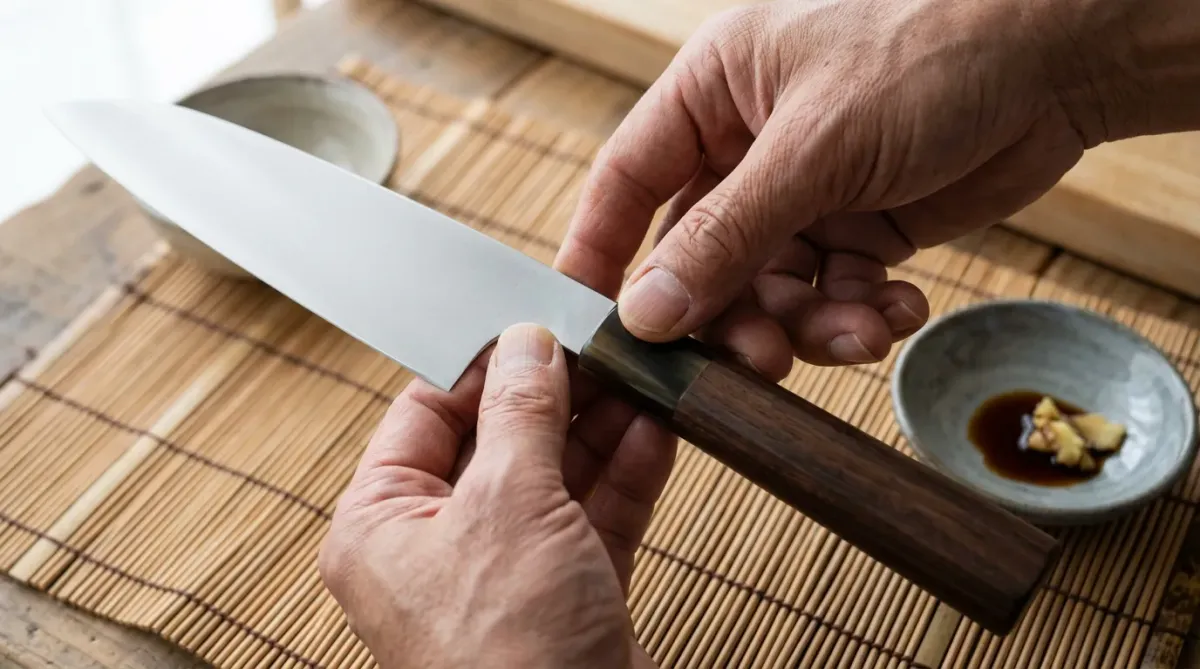 握り心地が変わる包丁の柄の素材