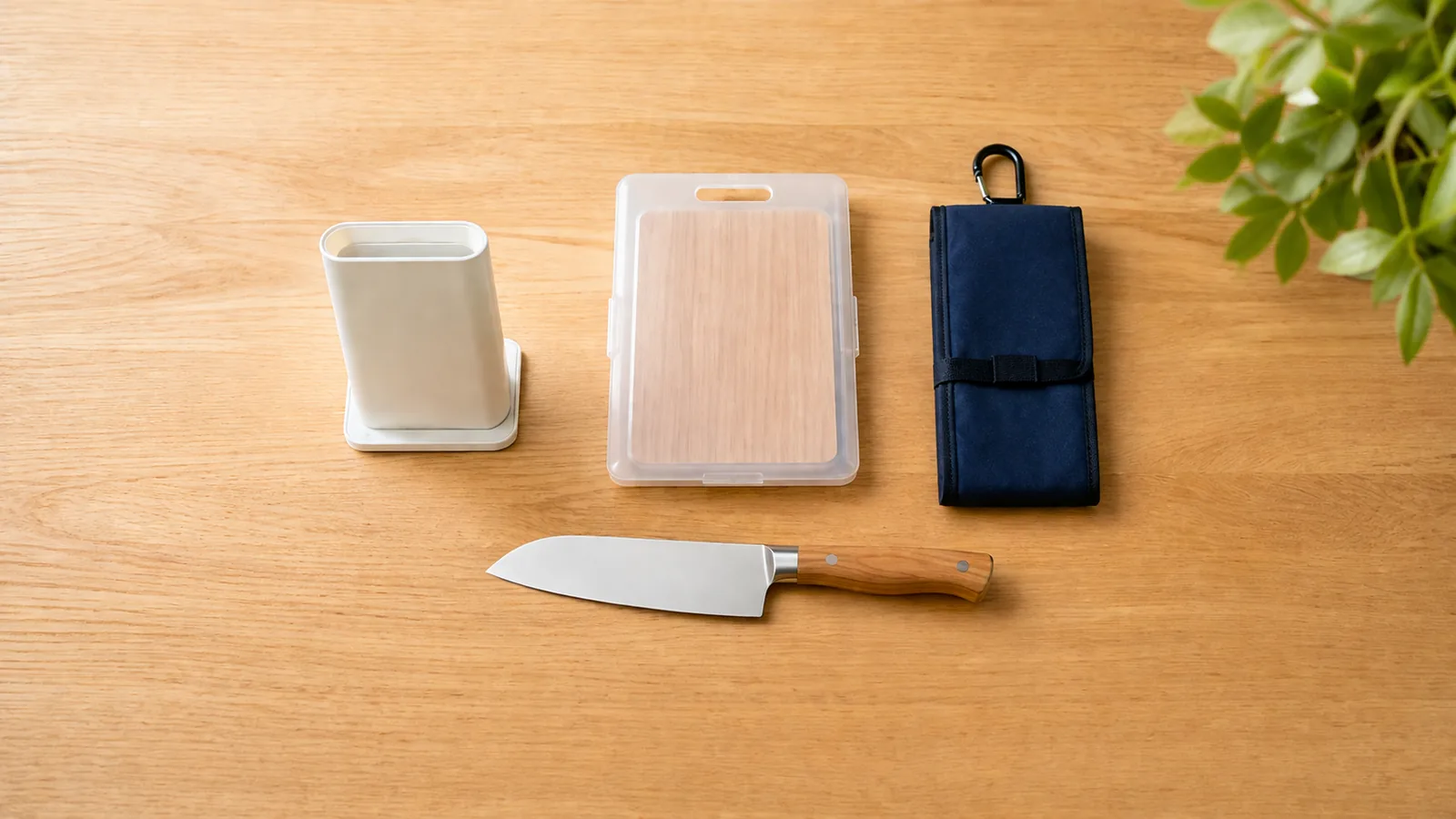 包丁ケースを100均（ダイソー・セリア・キャンドゥ）で比較するイメージ