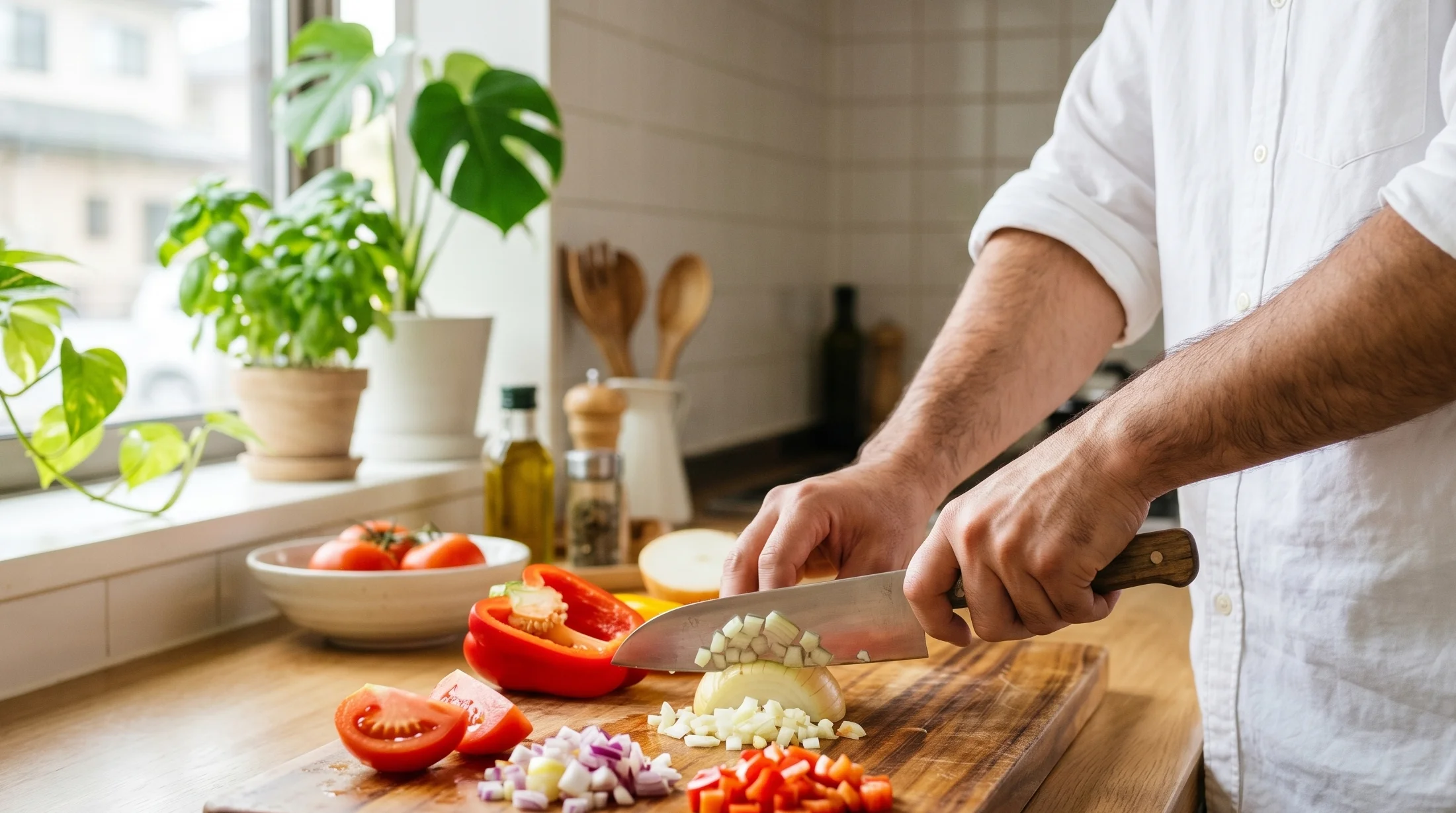包丁の相場まとめと選び方の結論を示すキッチン風景