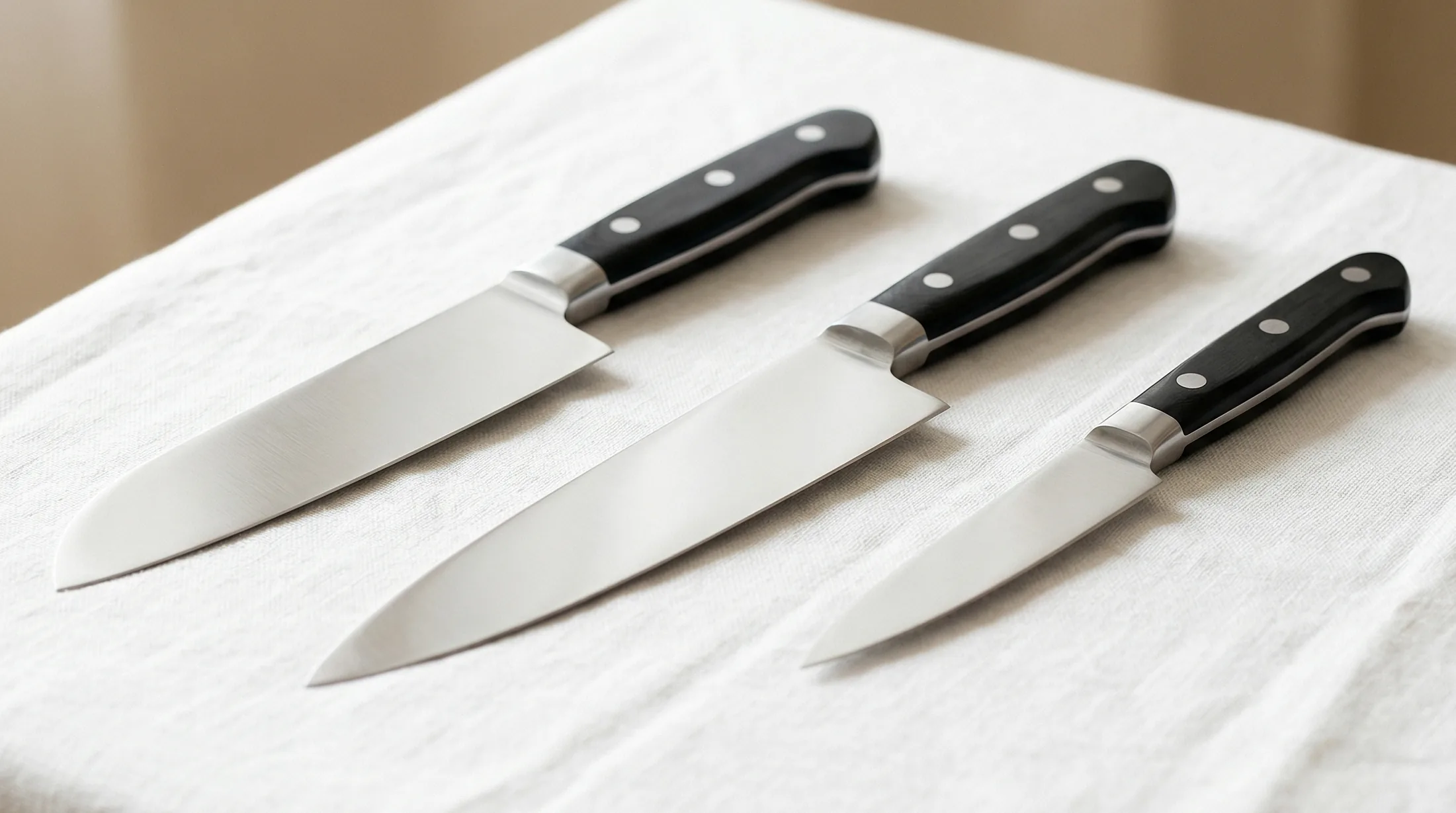 サイズ別の洋包丁と料金表