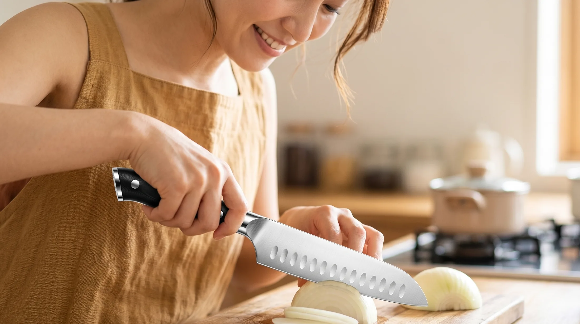 PAUDIN包丁のユーザーレビューを検証するイメージ