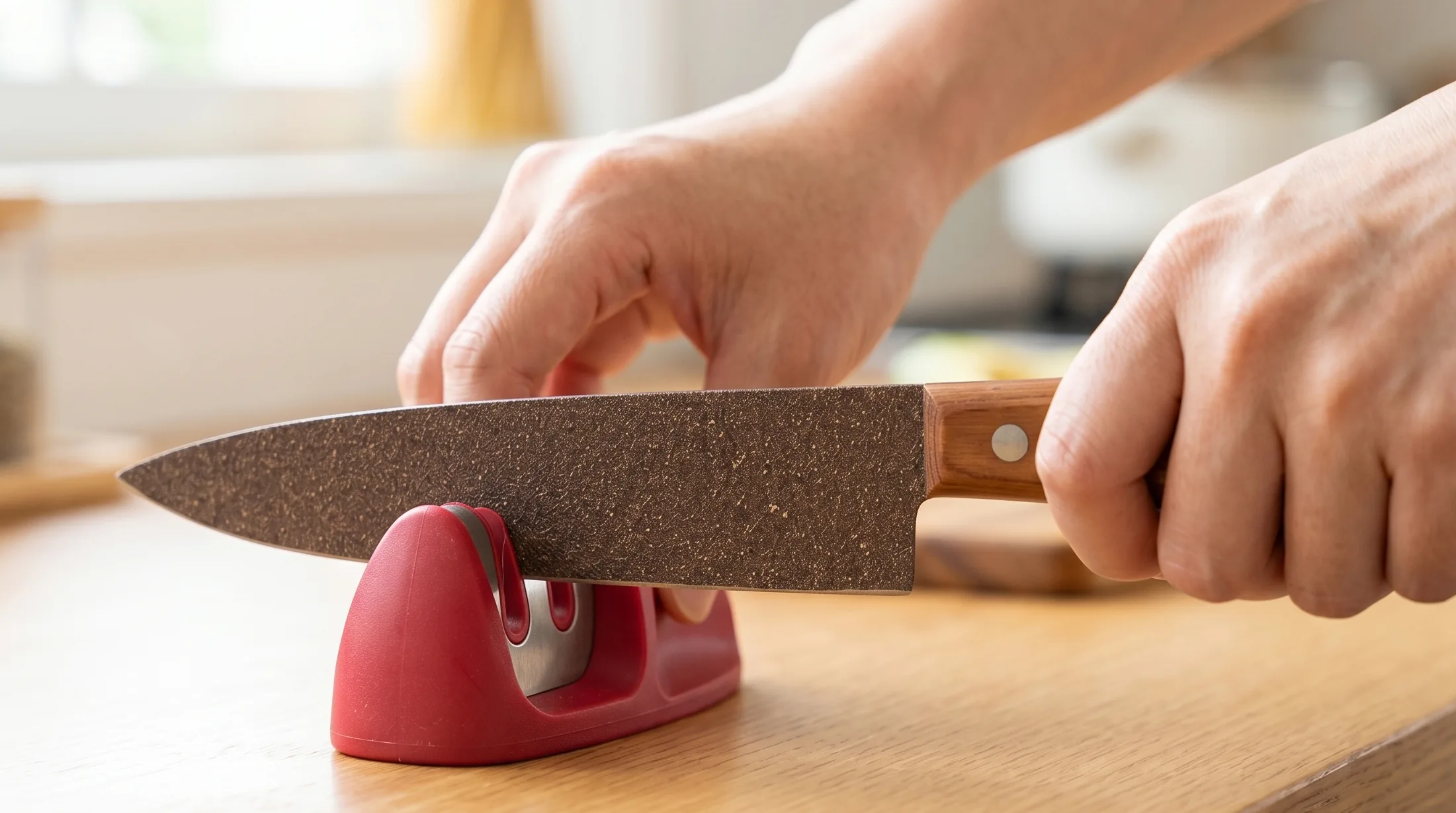 スーパーストーンバリア包丁のパッケージと箱