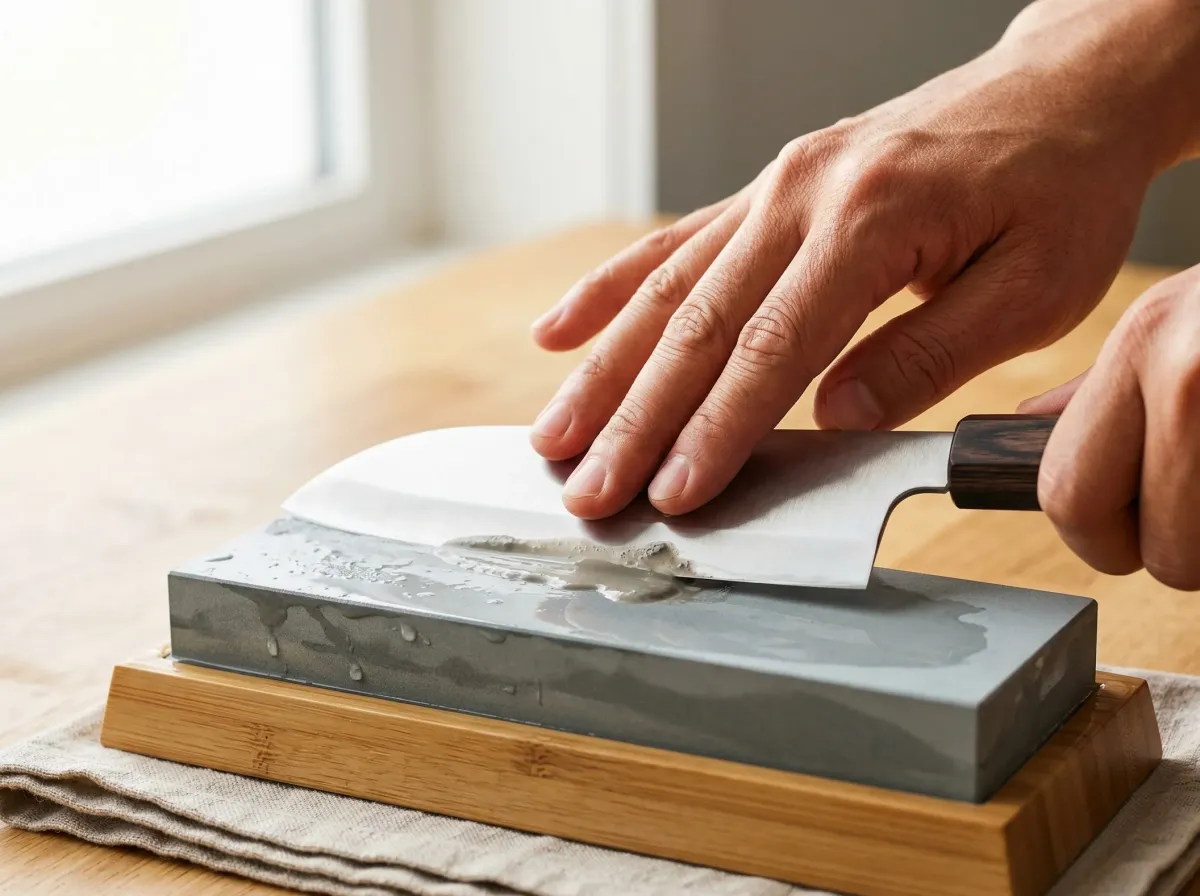 初心者でもわかる！基本的な包丁の研ぎ方