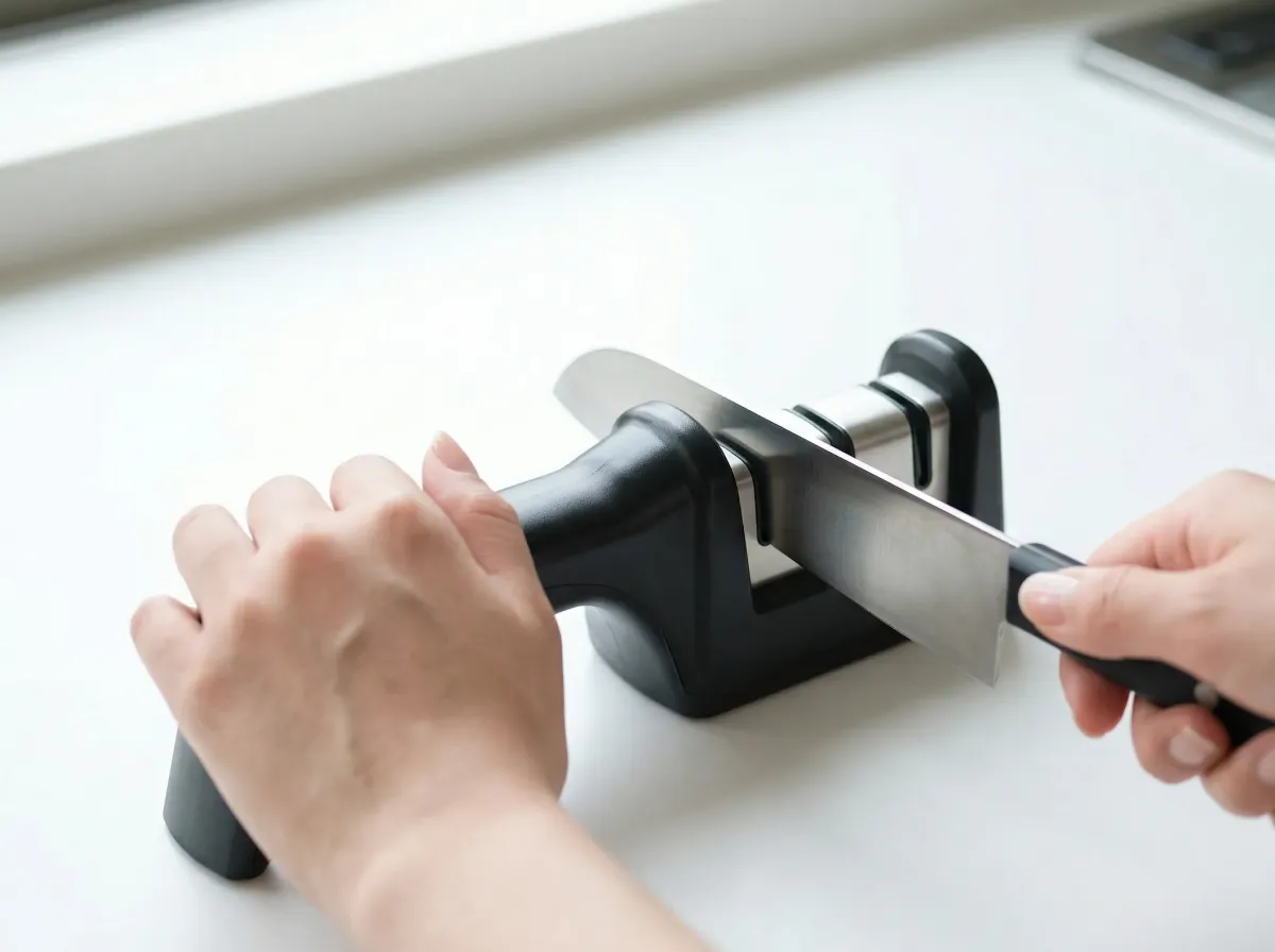 ニトリの包丁研ぎ2段の使い方のコツ