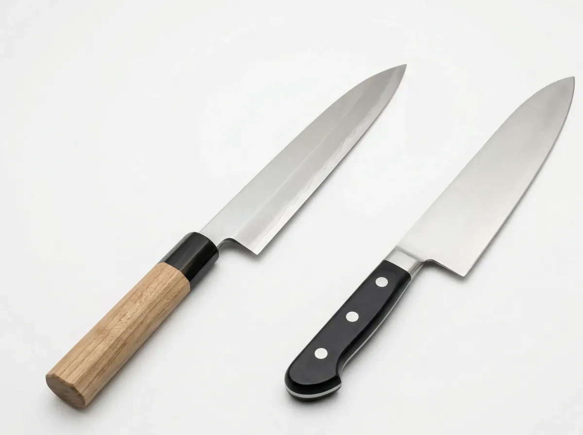 和・洋で違う包丁の修理と柄の構造