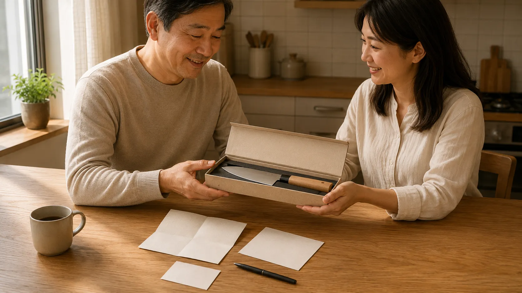 父の日 包丁 メッセージ 例文を関係性別・年代別に書き分けた一覧